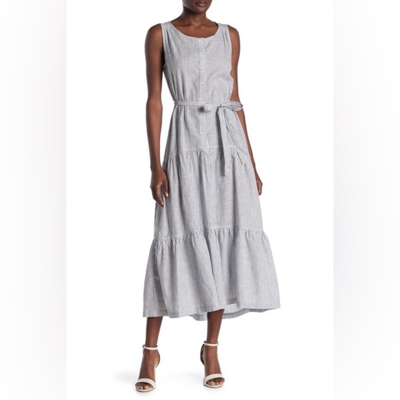 MAX STUDIO
Self Tie Button Front Dress size XS (B3 - Picture 1 of 13